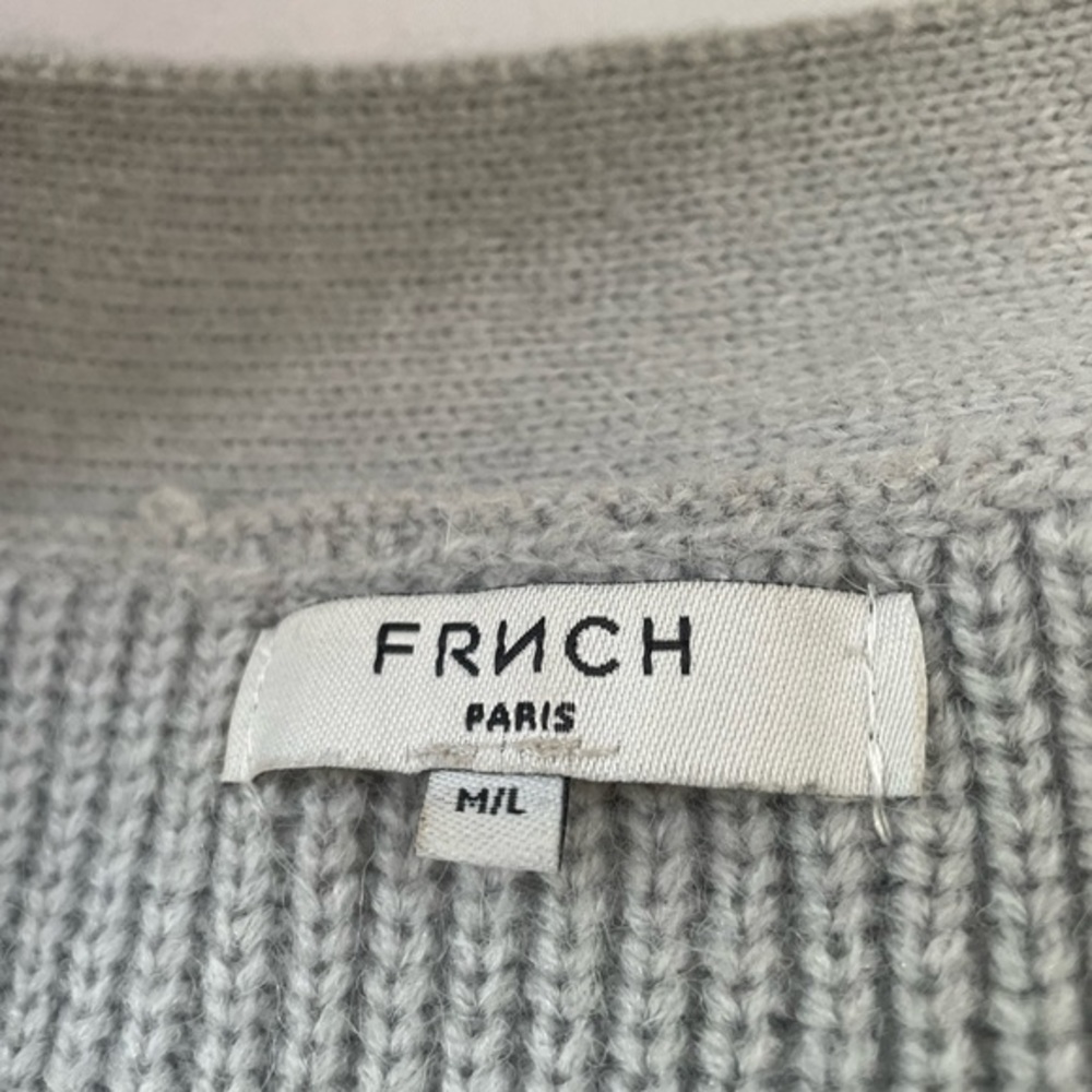 V Neck Ribbed Sweater - Picture 6 of 6